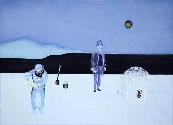 Phillip Reeves Igloo, 2022 Oil on canvas 110 x 80 cm