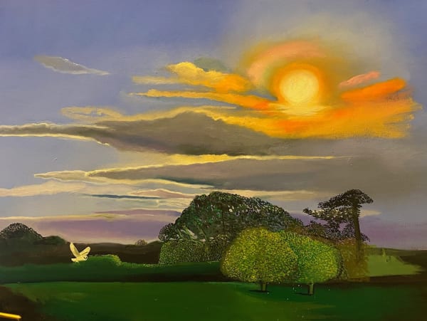Daisy Clarke Sunsetting, 2022 Oil on canvas 60 x 50 cm