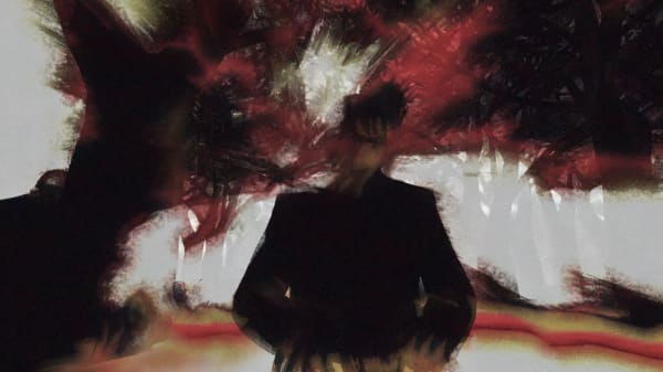 Mahziar Arjmandnia From the "Higgs Boson" series, 2018 New media 100 x 55 cm