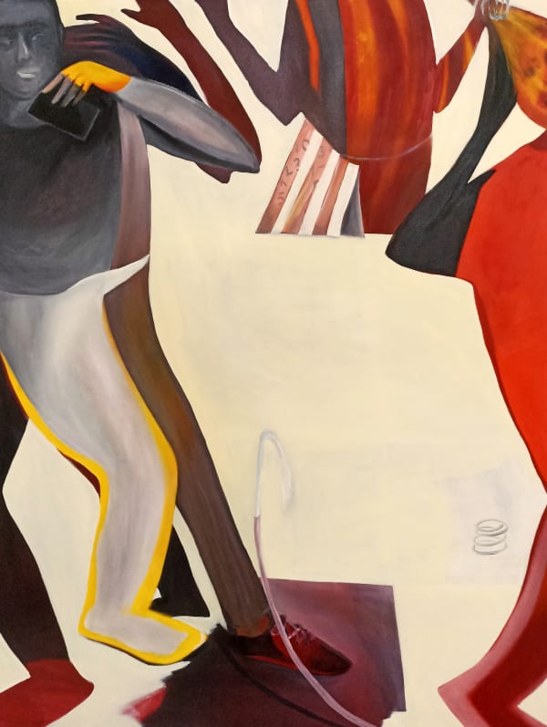 Diana Zrnic Less Like Ourselves More Like Each Other, 2022 Oil on canvas 120 x 160 cm