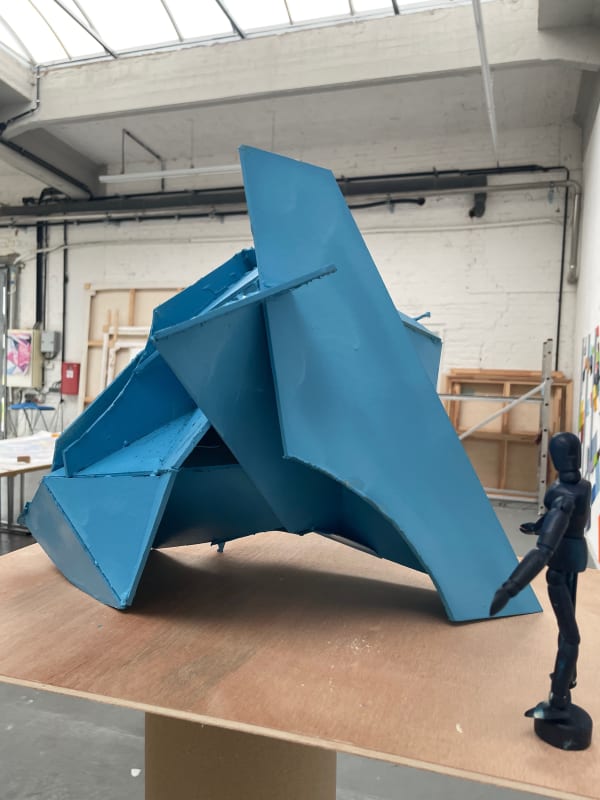 Project Umweltbehörde Berlin Iceberg Sculpture and Lobby Interior