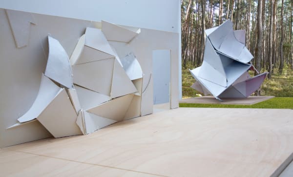 Project Umweltbehörde Berlin Iceberg Sculpture and Lobby Interior