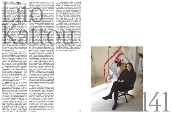 Lito Kattou featured in CURA Magazine