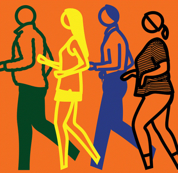 Julian Opie's VR exhibition