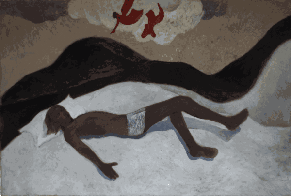 Leonardo Devito, un mio amico che dorme in cime alle montagne, 2022, 60 x 40 cm