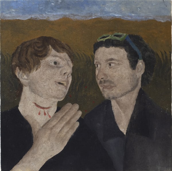 Senza titolo (Uno che guarda un altro morire) Untitled (One who watches the other die)