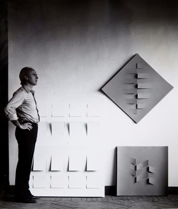 Mario Surbone Due spazi - Simili e diversi Antonio Calderara. Curated by Silvia Bignami and Giorgio Zanchetti