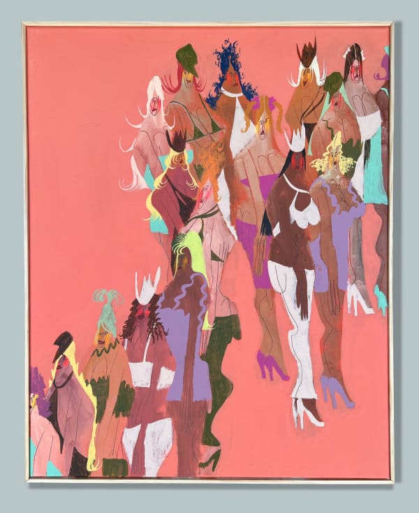 Kevin Sabo, Line for the Bathroom, 2022