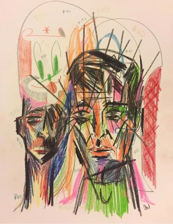 John Webster, Untitled Duo, 2018