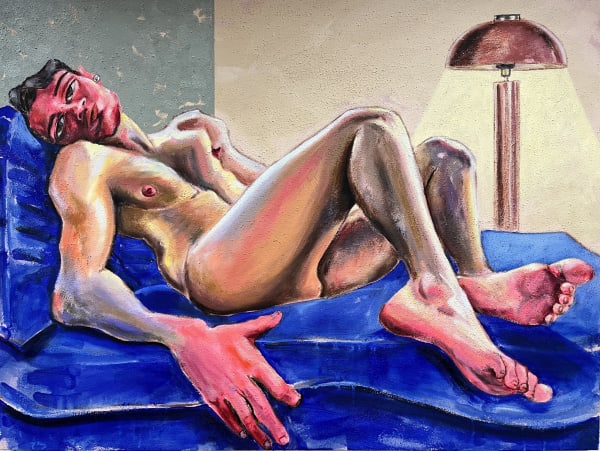 Adam Baker, Pearl reclining, 2023