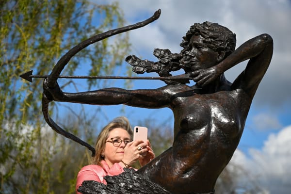 Diana The Huntress by David Williams-Ellis Photo by Finnbarr Webster