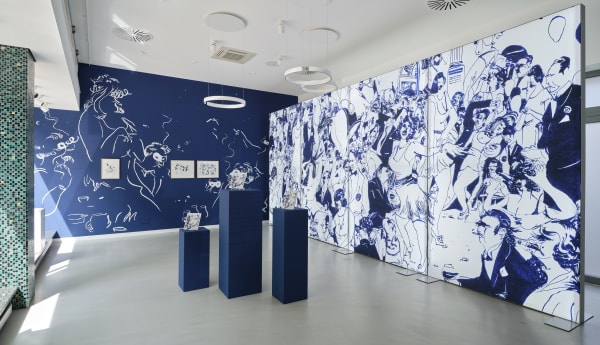 KPM+ WILLEHAD EILERS X GALERIE DROSTE: RAUCHERZIMMER WILLEHAD EILERS