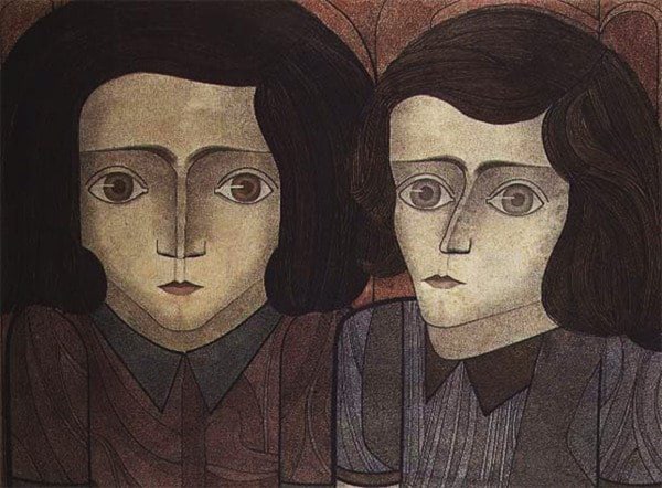 JAN TOOROP 1858-1928 Ian Regaards Mixed media no paper (Gouache) Signed 39 × 50cm EXHIBITED Visions Rich and Strange, Whitford and Hughes, London, 1982. LITERATURE JULIAN, Philippe and Jean-Claude GAUBERT. Rêves Symbolistes, Paris 1975, ill. no. 53; Visions Rich and Strange, Whitford and Hughes, London, 1982, cat. no. 25.