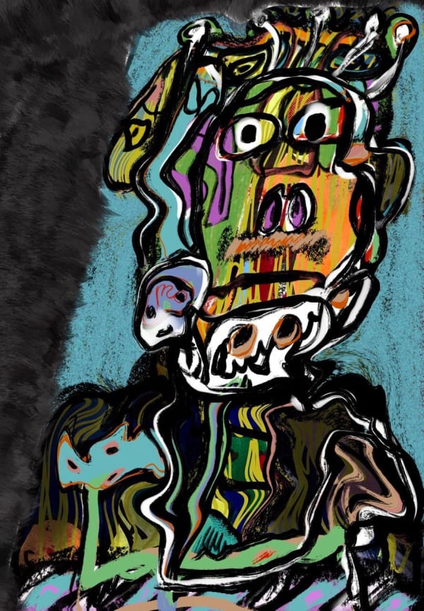 Sergey Nikitin, Picassos' Storm, 2022