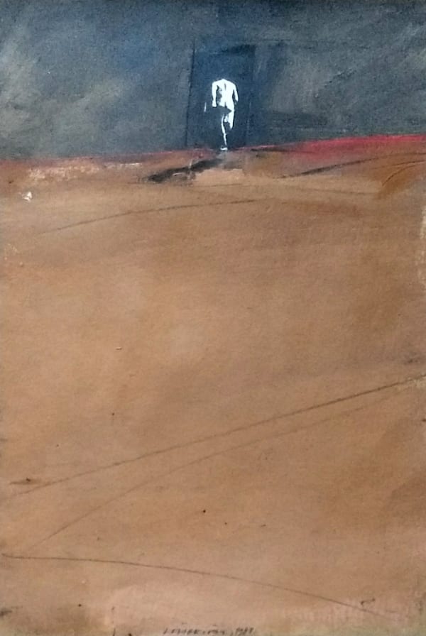 Vladimir Veličković, Homme de Muybridge, 1988