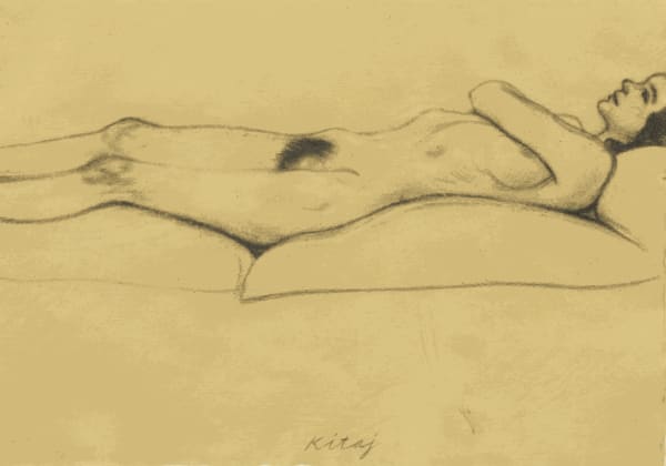 R. B. Kitaj, Nude, 1983