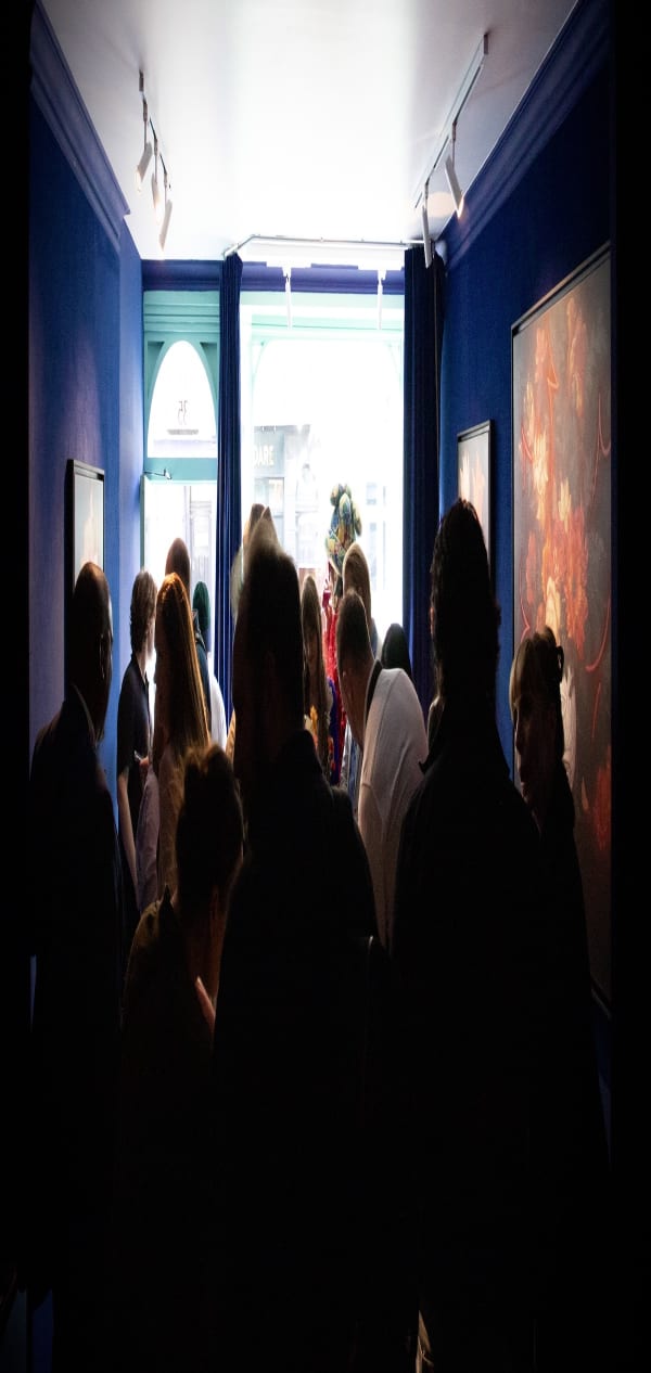 Dcg London Opening Pictures 1 Neon And Fire Vanitas By Alex Face Amelie Bolshoi Copy