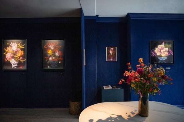 Dcg London Opening Pictures 34 Neon And Fire Vanitas By Alex Face Amelie Bolshoi Copy