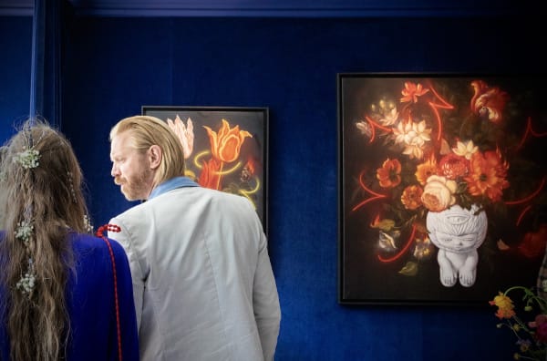 Dcg London Opening Pictures 42 Neon And Fire Vanitas By Alex Face Amelie Bolshoi Copy