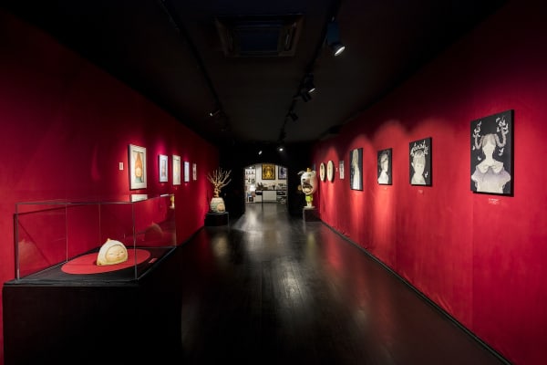 Dcg Rome Sublime Introspections Opening Pictures Exhibition Hall Courtesy Of Dorothy Circus Gallery And Ph Federica Iannella