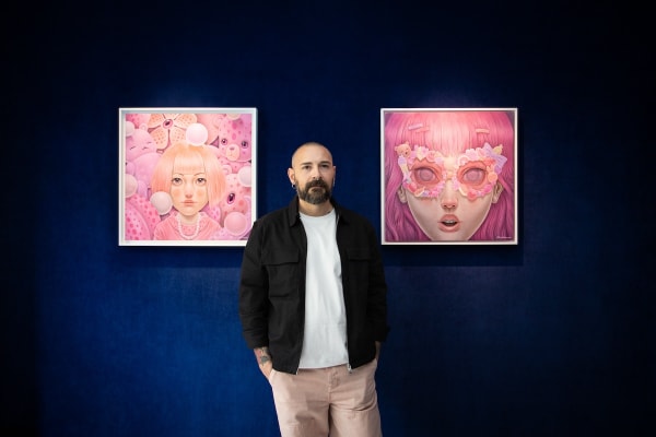 Dcg London Altered Visions By Paolo Pedroni 2024 Opening Reception Paolo Pedroni Photo Courtesy Of Ameliebolshoi Photography