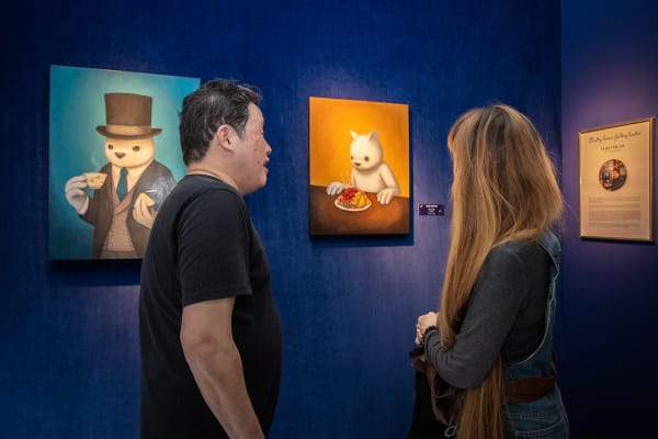 Dcg London American English By Luke Chueh 2024 Opening Reception 16 Luke Chueh And Georgia Viero Photo Courtesy Of Dcg And Ph Amelie Bolshoi