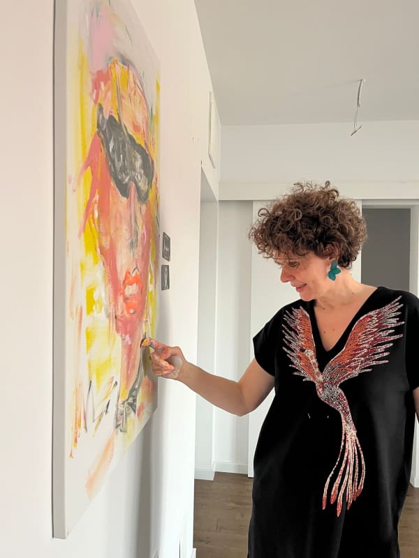 Summer Body. Take a deep dive or take it easy Painting exhibition and guided tour. Corina Irsik. Curator Ioana Marinescu