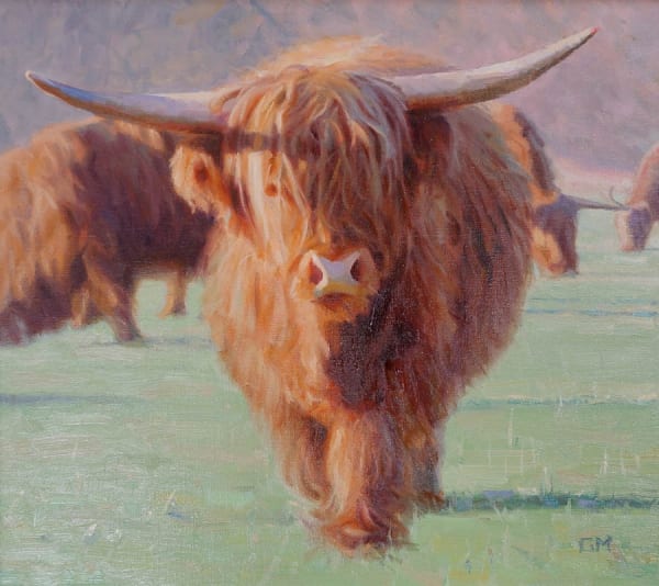 Highlands; original painting by Gary Morrow.