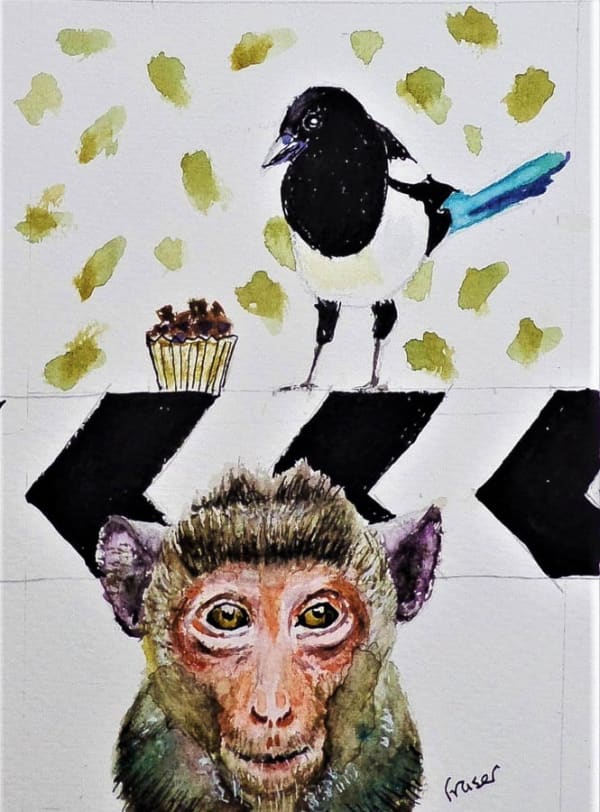 James Fraser, The Monkey, The Magpie & The Muffin, 2023