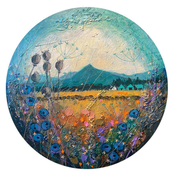 Deborah Phillips, Bleu Ben and Blooms, 2024