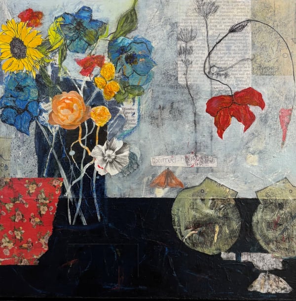Janice Flemming, Floral Conversation, 2025
