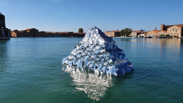 Luce La Rinascita di Venezia, Arsenale di Venezia, Italy.
