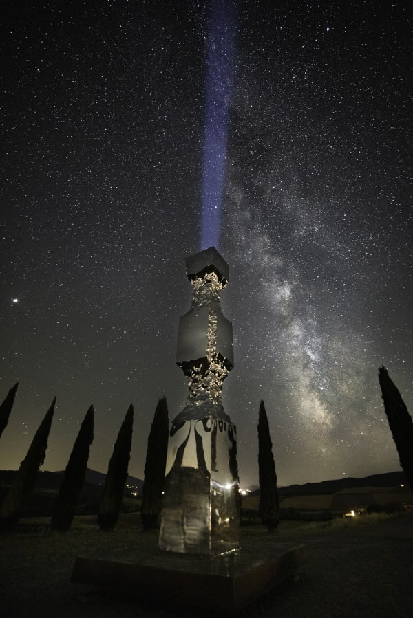 Reflexes: Sculture di Luce 50 Anni di Forme nel Verde 2021, San Quirico d'Orcia, Siena