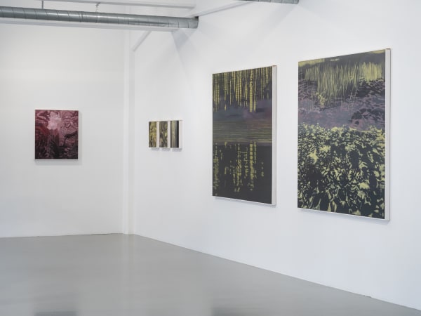 Installation view, Alexandra Kern, Bortom alldeles nära, 2024, Galleri Duerr. Photo: Jean-Baptiste Béranger.