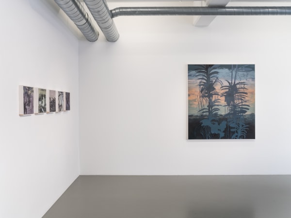 Installation view, Alexandra Kern, Bortom alldeles nära, 2024, Galleri Duerr. Photo: Jean-Baptiste Béranger.