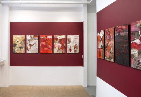 Installation view, Karin Lind, Under ögonlocket, 2024, Galleri Duerr. Photo: Jean-Baptiste Béranger.