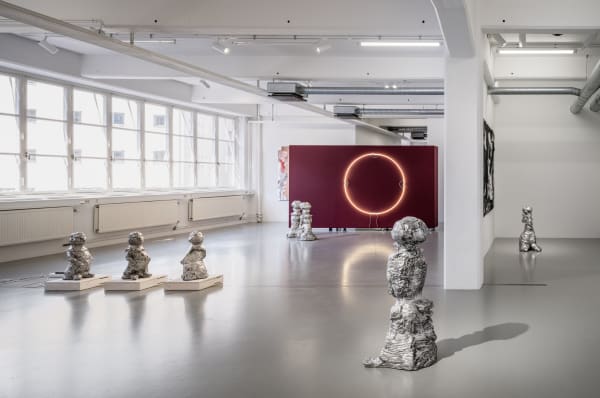 Installation view, Karin Lind, Under ögonlocket, 2024, Galleri Duerr. Photo: Jean-Baptiste Béranger.