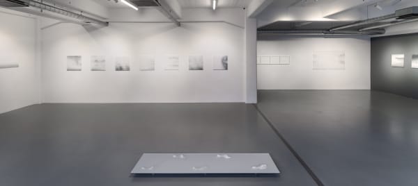 Installation view, Tina Eskilsson, Dripping Point, 2024, Galleri Duerr. Photo: Jean-Baptiste Béranger.