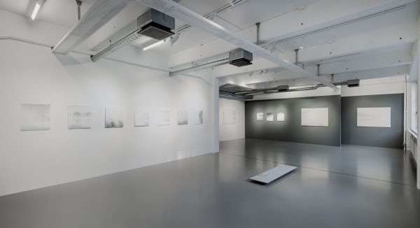 Installation view, Tina Eskilsson, Dripping Point, 2024, Galleri Duerr. Photo: Jean-Baptiste Béranger.