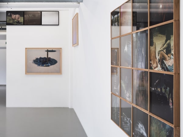Installation view, Martina Hoogland Ivanow, Shadow Works, Living the Dream, 2025, Galleri Duerr. Photo: Jean-Baptiste Béranger.