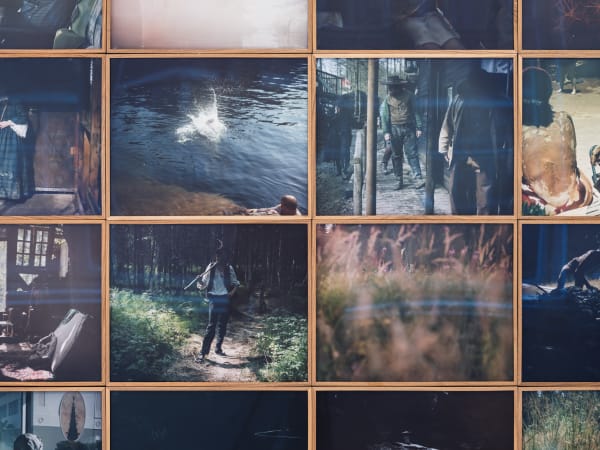 Installation view, Martina Hoogland Ivanow, Shadow Works, Living the Dream, 2025, Galleri Duerr. Photo: Jean-Baptiste Béranger.