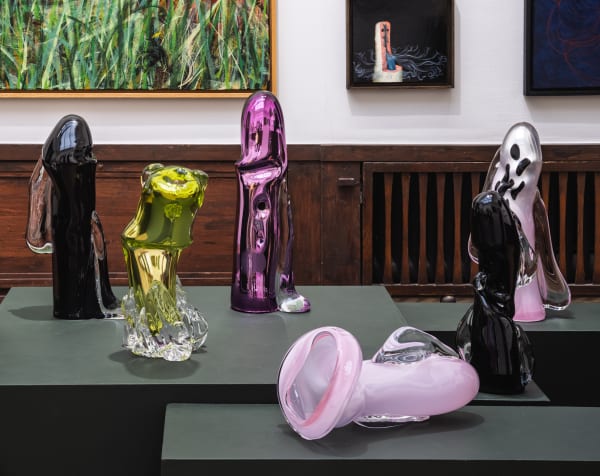 Installation view, Market Art Fair 2025, Johnathan Daily and Josefin Bravo, Galleri Duerr. Photo: Jean-Baptiste Béranger.