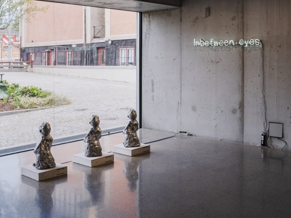 Installation view, Karin Lind, Market Extended, 2025, Galleri Duerr. Photo: Jean-Baptiste Béranger