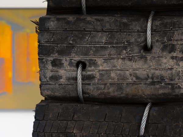 Installation view, Eva-Teréz Gölin, Transparency and Its Shadows, 2025, Galleri Duerr. Photo: Hendrik Zeitler