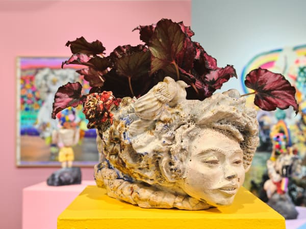 Installation view, Jag bär berget, du bär mig, Valeria Montti Colque, Galleri Duerr. Photo: Jean-Baptiste Béranger.