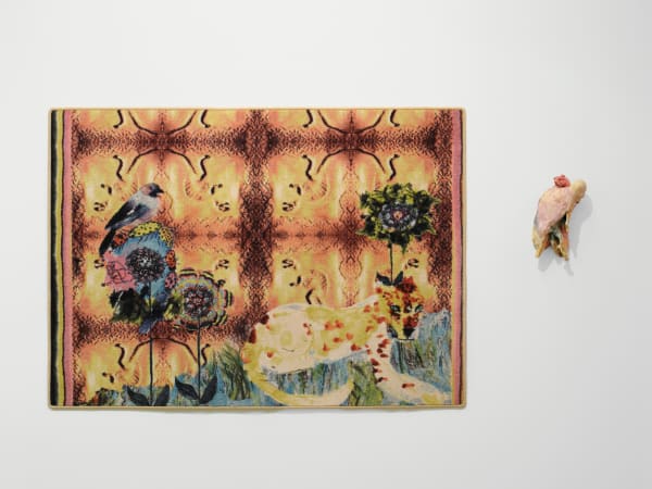 Installation view, Jag bär berget, du bär mig, Valeria Montti Colque, Galleri Duerr. Photo: Jean-Baptiste Béranger.