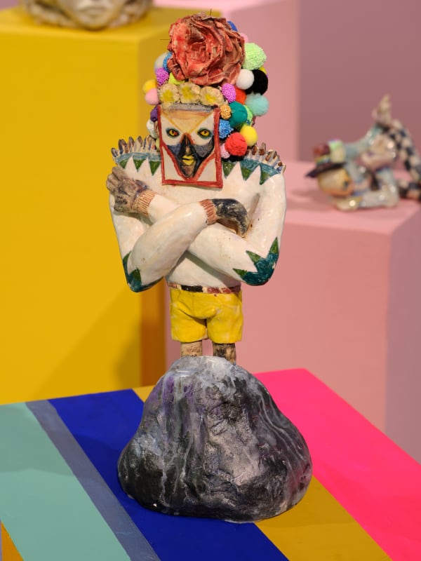 Installation view, Jag bär berget, du bär mig, Valeria Montti Colque, Galleri Duerr. Photo: Jean-Baptiste Béranger.