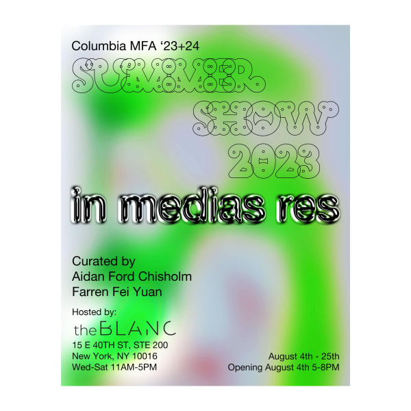 Anna-Ting Möller at the BLANC Gallery | New York, USA