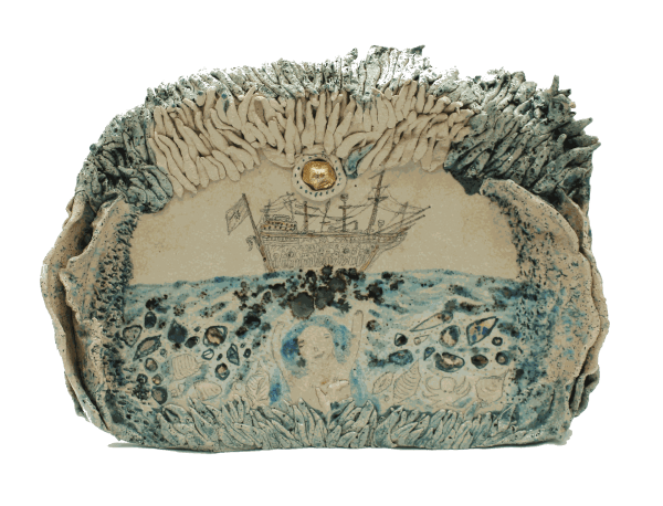 Sin Ta Tulo Barco De Esclavos A La Deriva 1 35X46X7 Cm