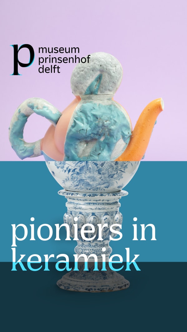Samuel Sarmiento @ Museum Prinsenhof, Delft, Exhibition 'Pioneering Ceramics'